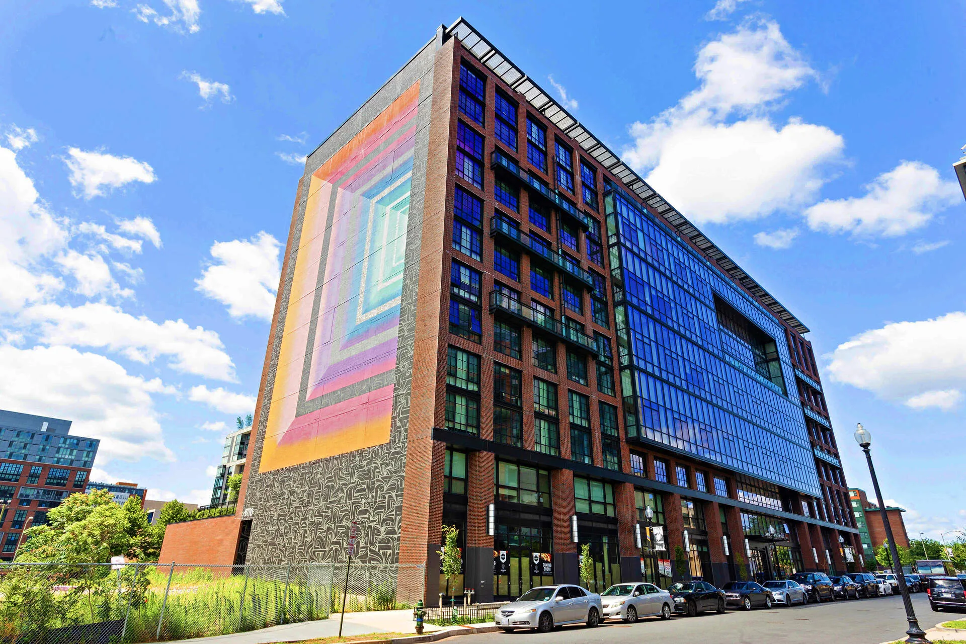 The Belgard exterior building view