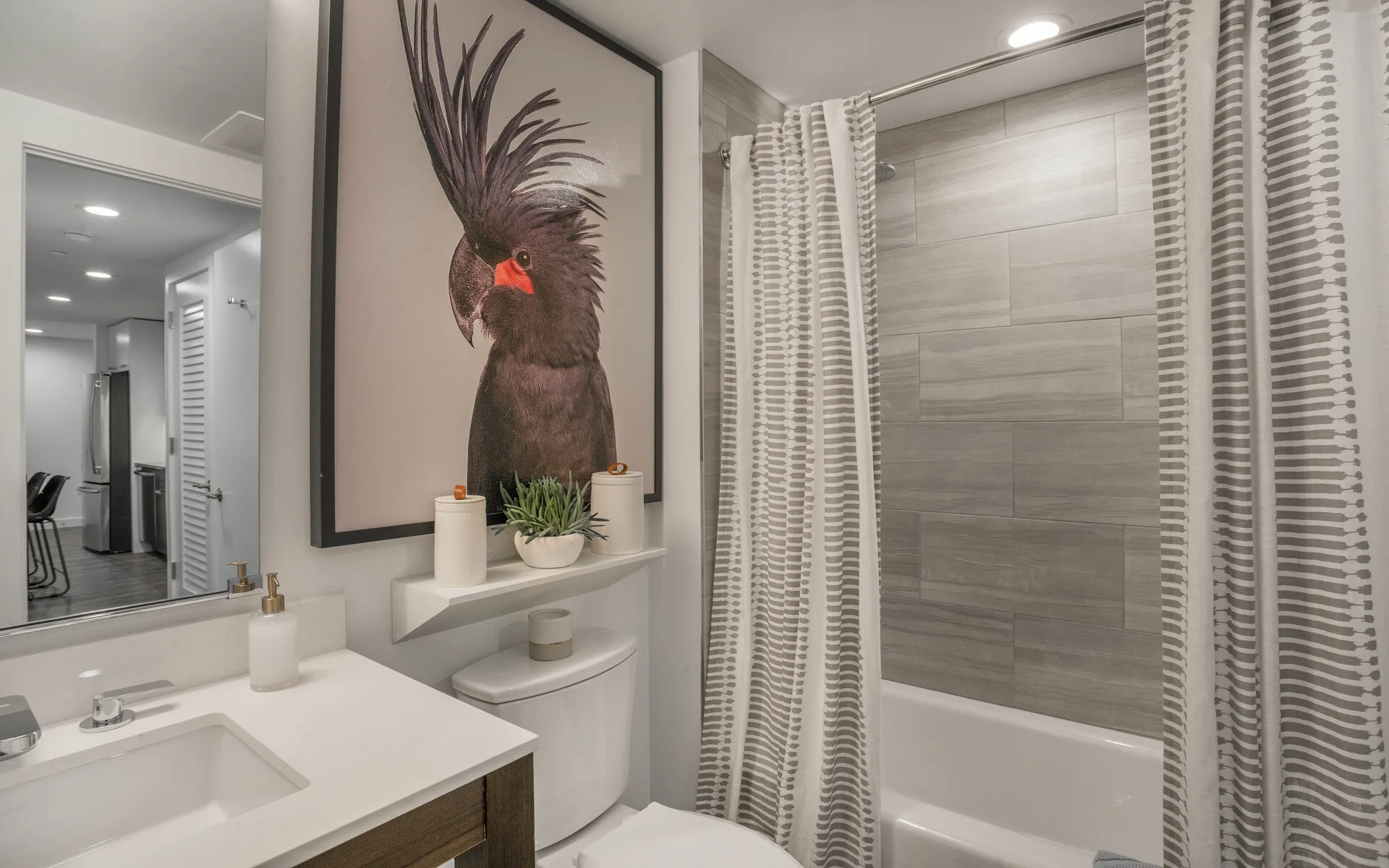 Bathroom with bathtub